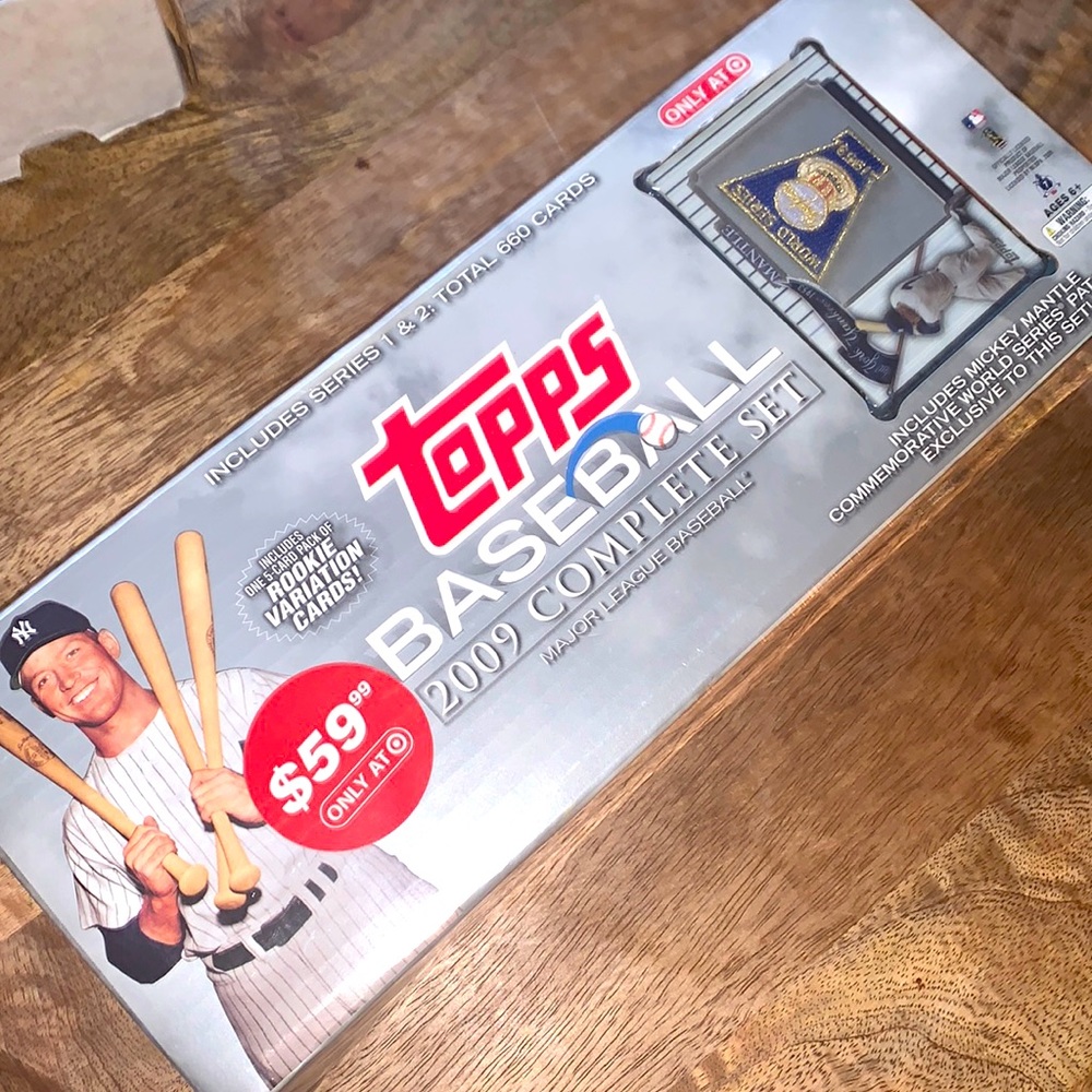 2009 Topps Baseball Complete Set - Series 1 & 2